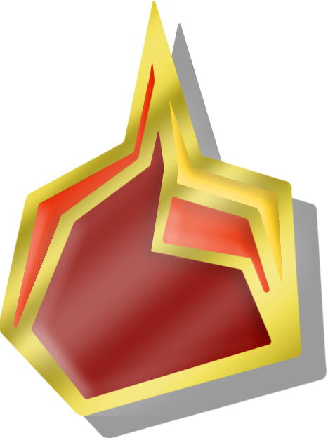 Pokemon Fire Badge Design By Superaj3 - Illustration (467x624)