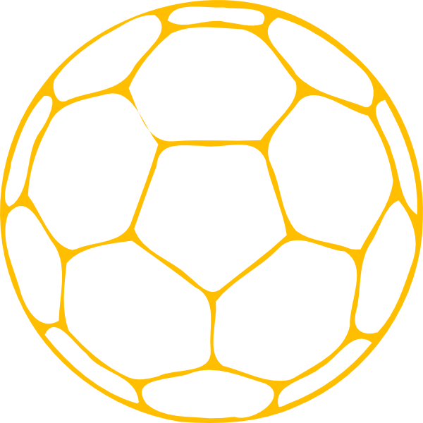 Handball Sport Clip Art - Football Outline (600x600)
