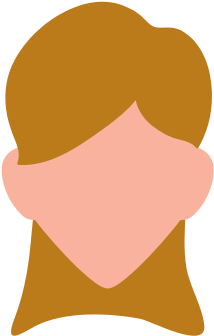 Woman Faceless Profile Icon - Illustration (550x550)
