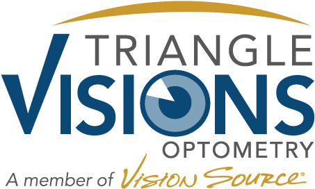 Triangle Visions Optometry Logo - England Furniture Company (486x301)