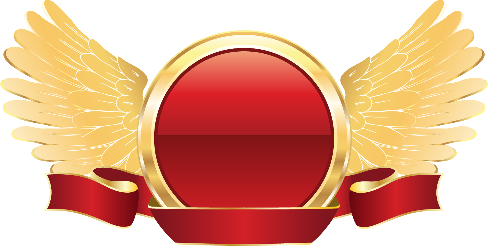 Adobe Illustrator Gold Royalty-free - Badge Golden Frame (1683x848)