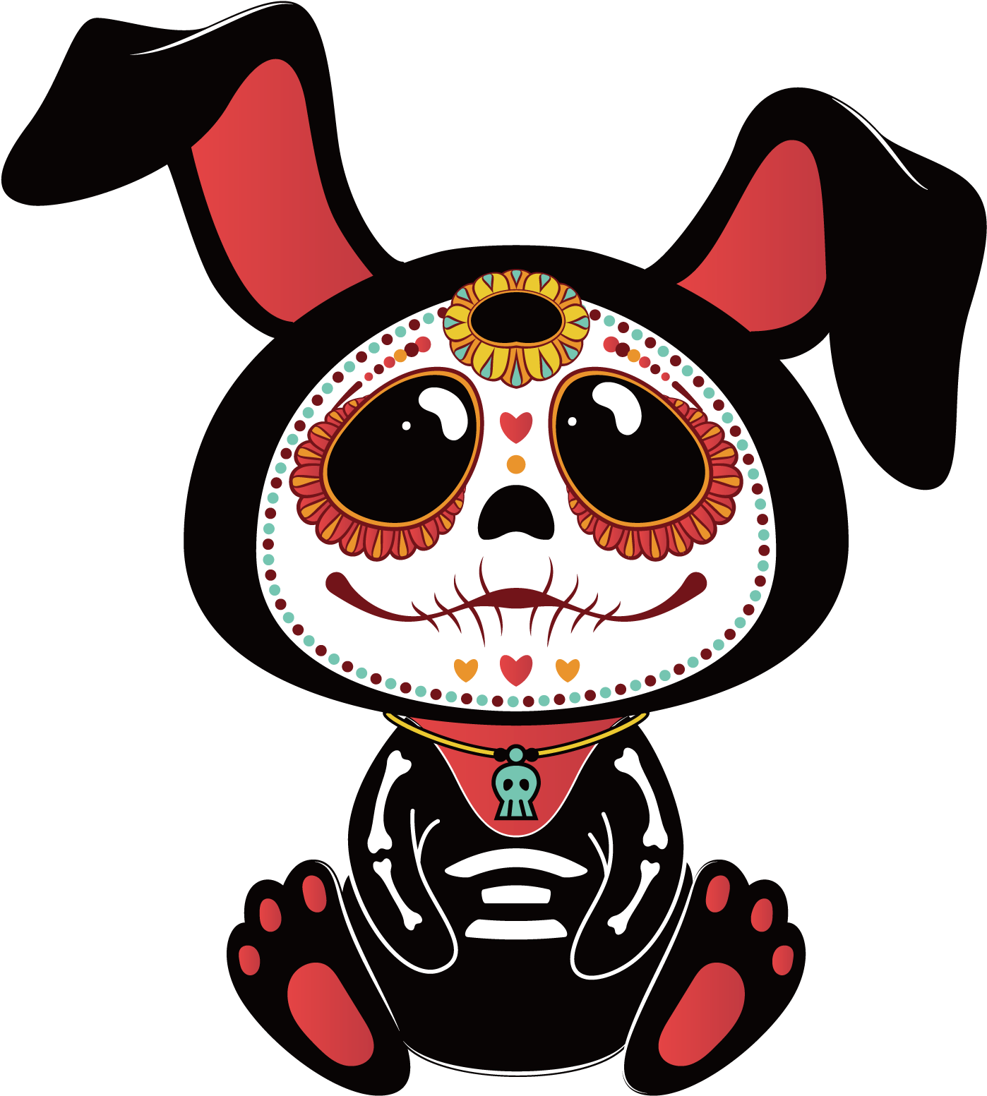 Day Of The Dead Stock Photography Clip Art - Day Of The Dead Stock Photography Clip Art (1800x1800)