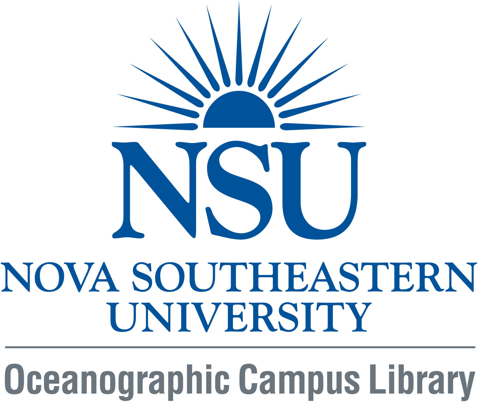 Oceanographic Campus Library Square Logo - Nova Southeastern University Optometry (1631x1372)