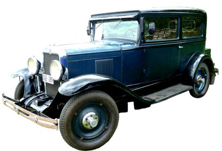 Blue Classic Car - Classic Car (472x337)