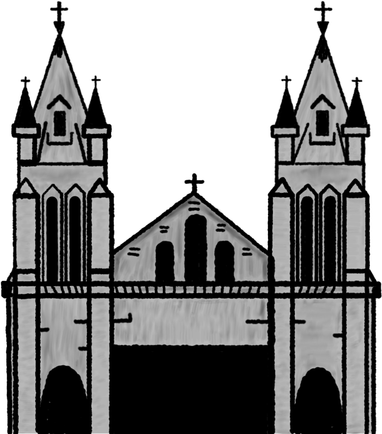 Cathedral Clipart By Matiseli - Cathedral Clipart (894x894)