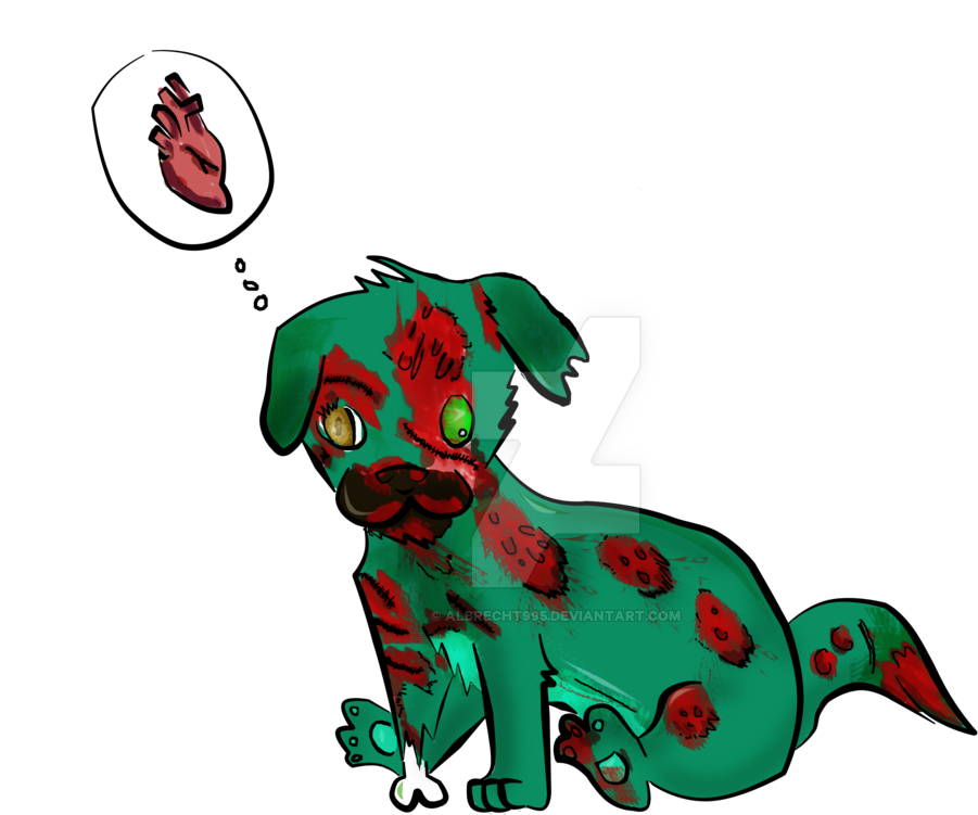 Zombie Dog By Albrecht995 Zombie Dog By Albrecht995 - Illustration (1023x832)