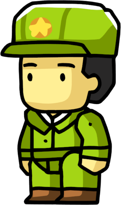 Mercenary - Scribblenauts Soldier (388x658)