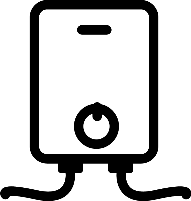 Heater - 0 No - Water Heater Icon Png (762x800)