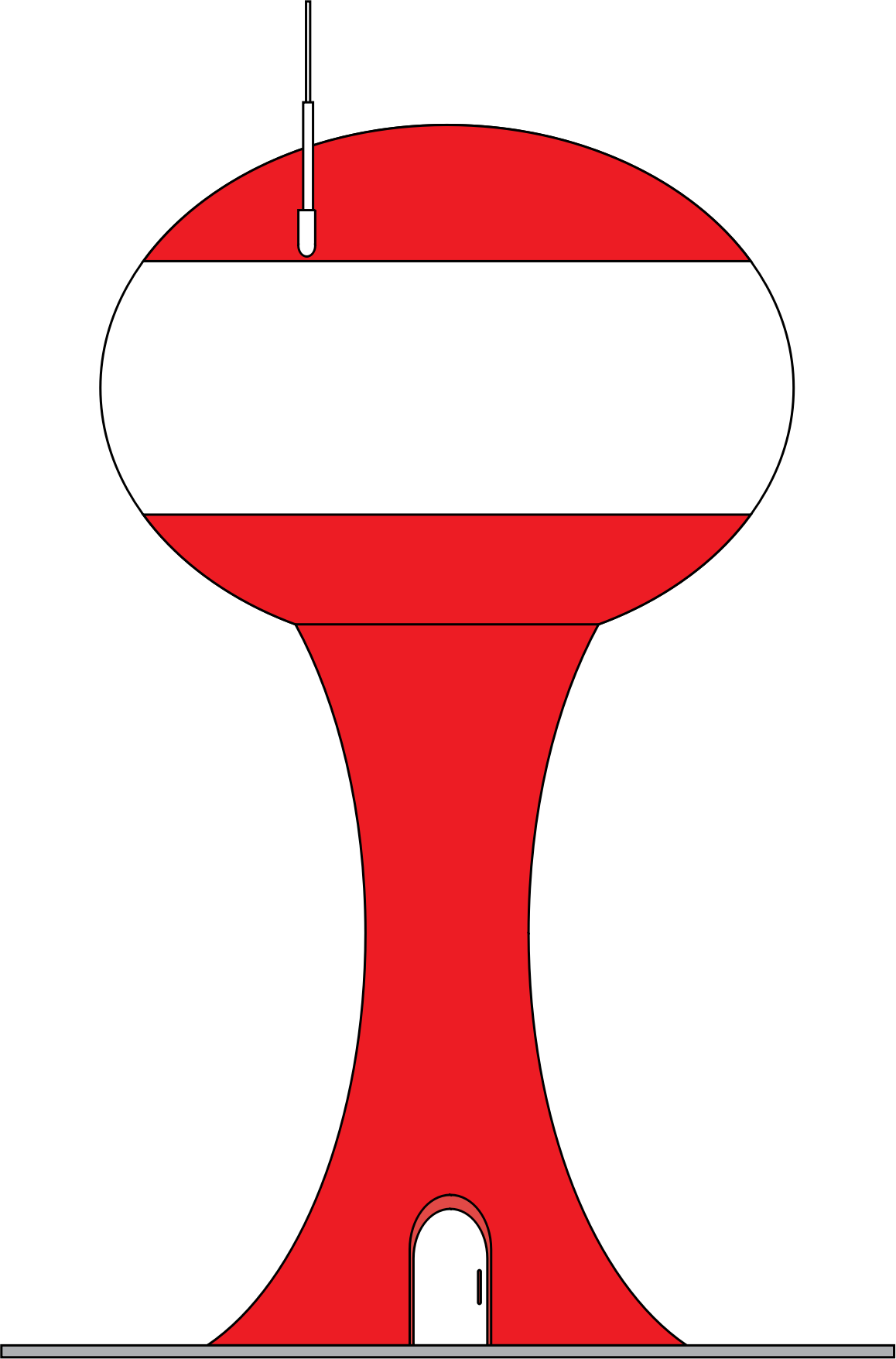 Water Tower - Water Tower (1158x1756)