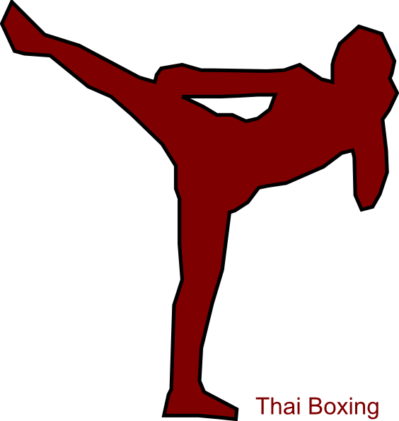 Muay Thai Clip Art At Clker - Png Karate Belts (564x595)