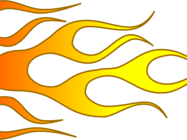 Flames Art - Hot Rod Flames Clip Art (640x480)