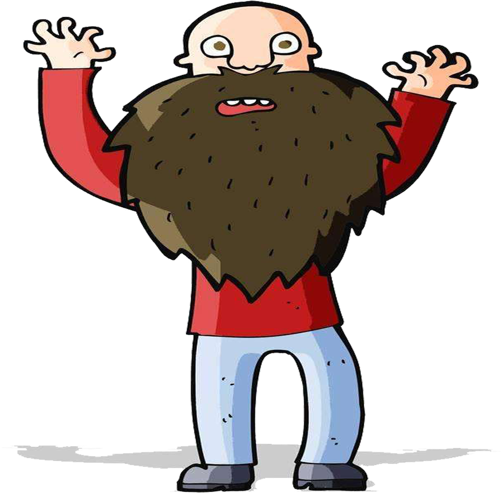 Beard Clip Art - Beard Clip Art (1000x1000)