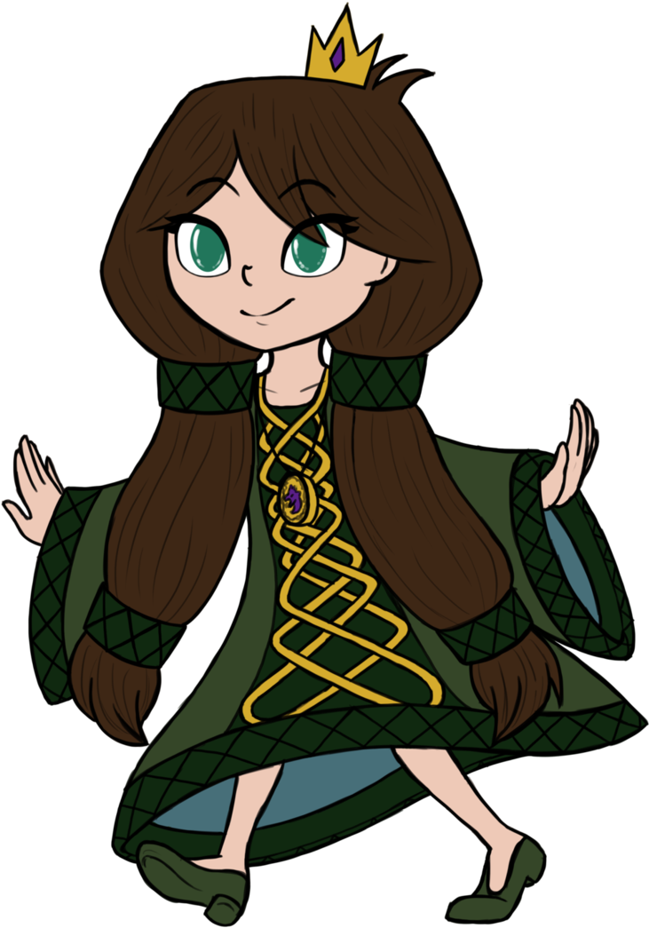 Aelwen's Old Design By Inkrose98 - Painting (757x1054)