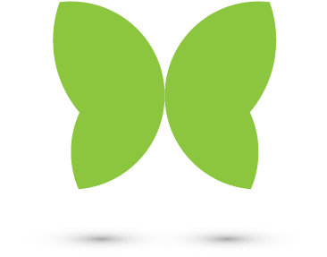 Green Butterfly Logo Experiment By Logic-design - Loona Go Won Png Packs (400x400)