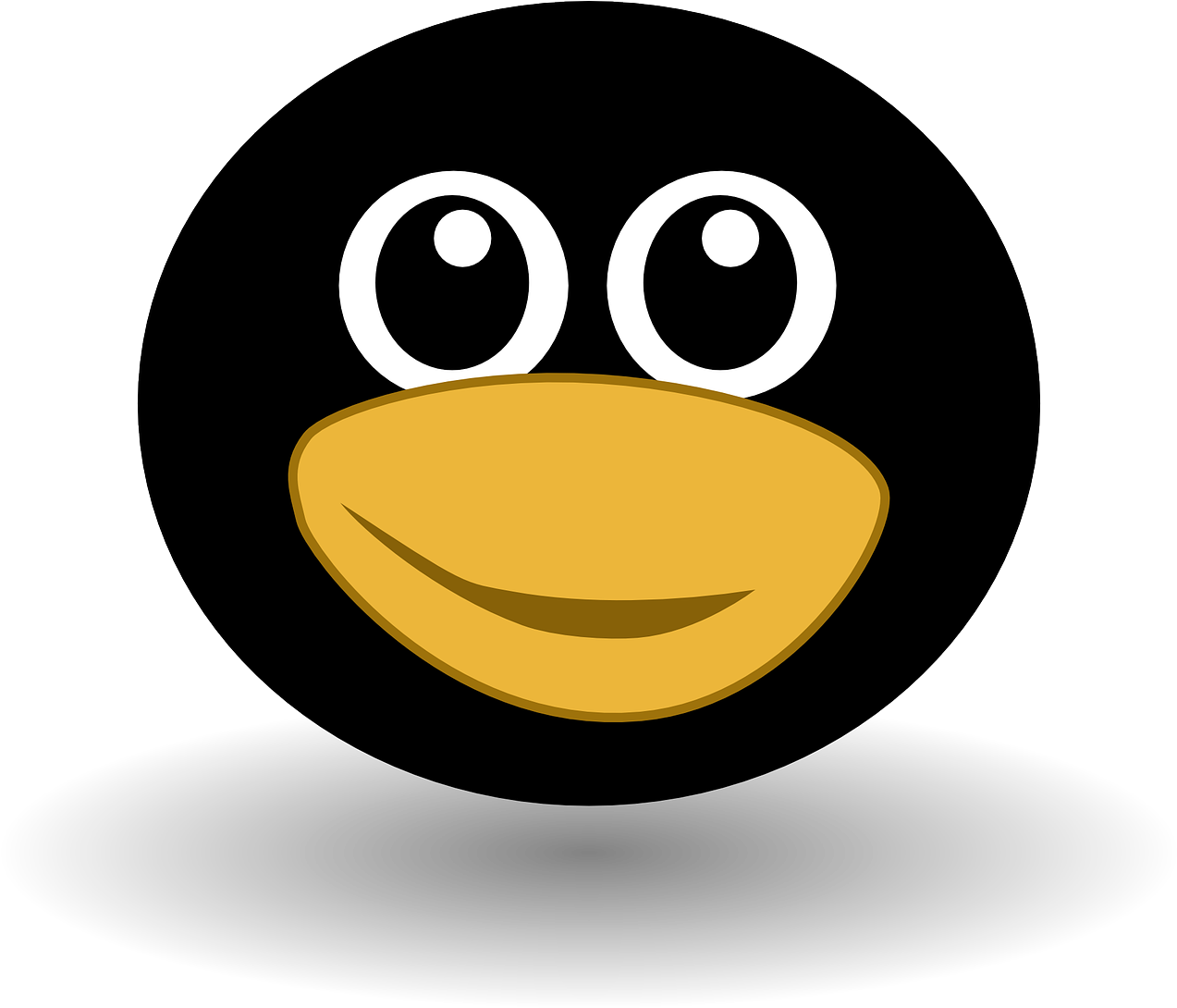 Penguin Tux Linux Unix Animal Png Image - Penguin Santa Yard Sign (1280x1090)