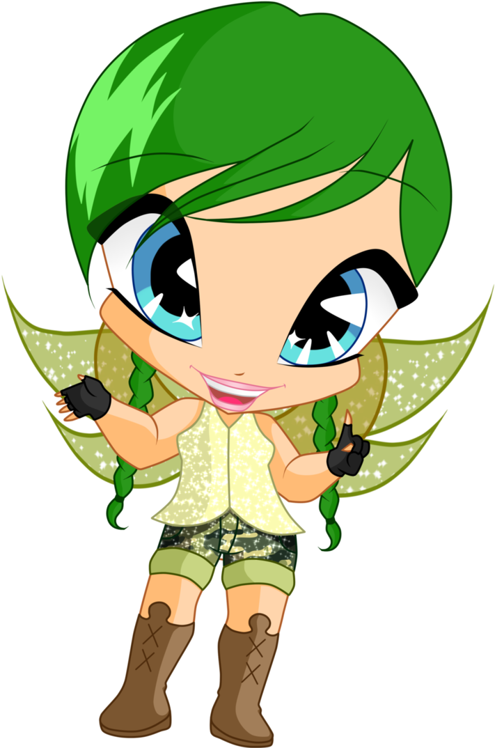 Pixie Of Adventures By Enchantingunixfairy - Cartoon (741x1077)