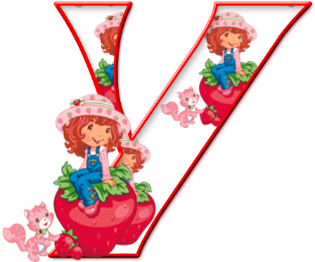 More Information - Strawberry Shortcake Letter M (448x373)