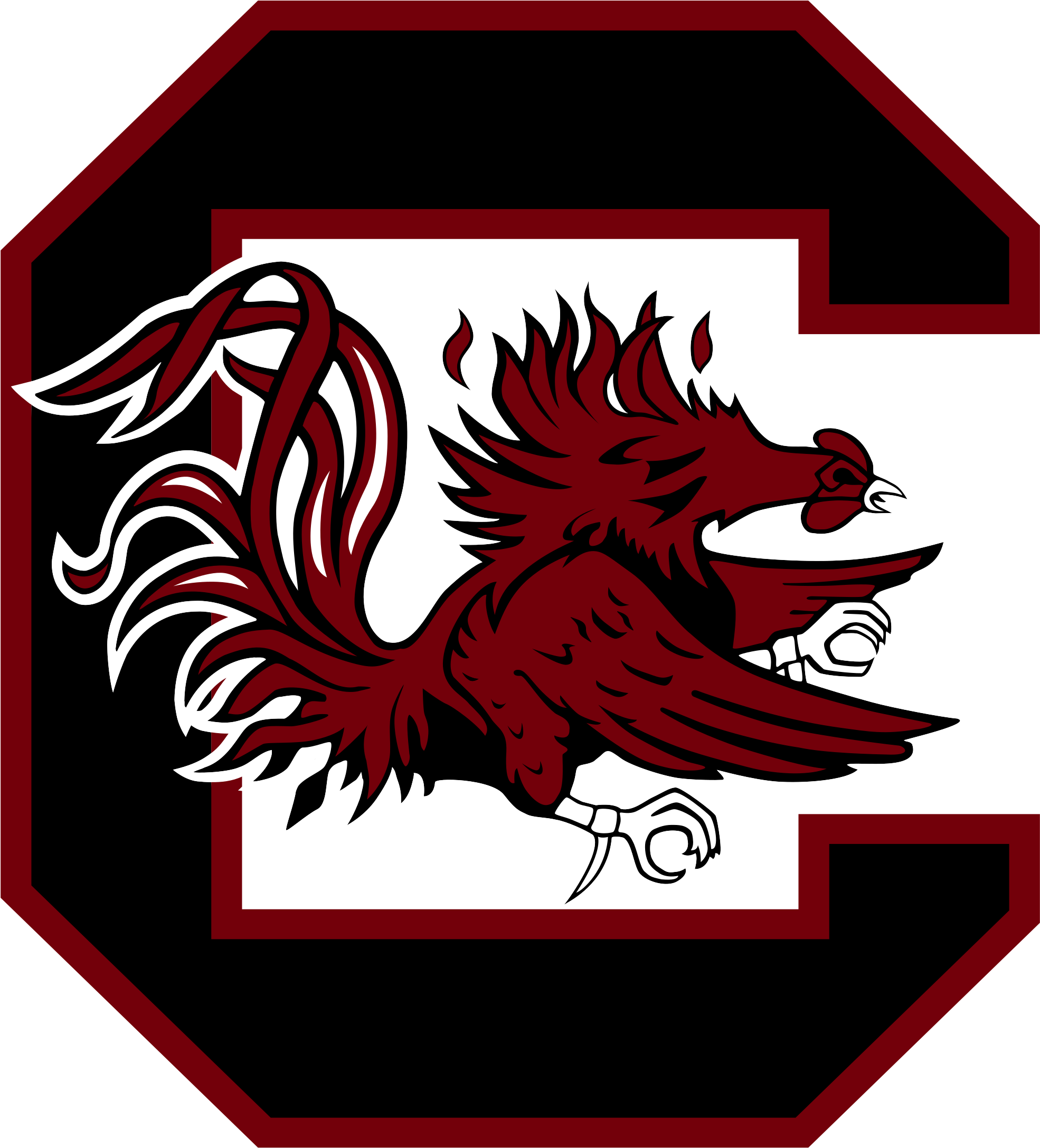 Helmet Clipart Gamecock - University Of South Carolina (2000x2195)