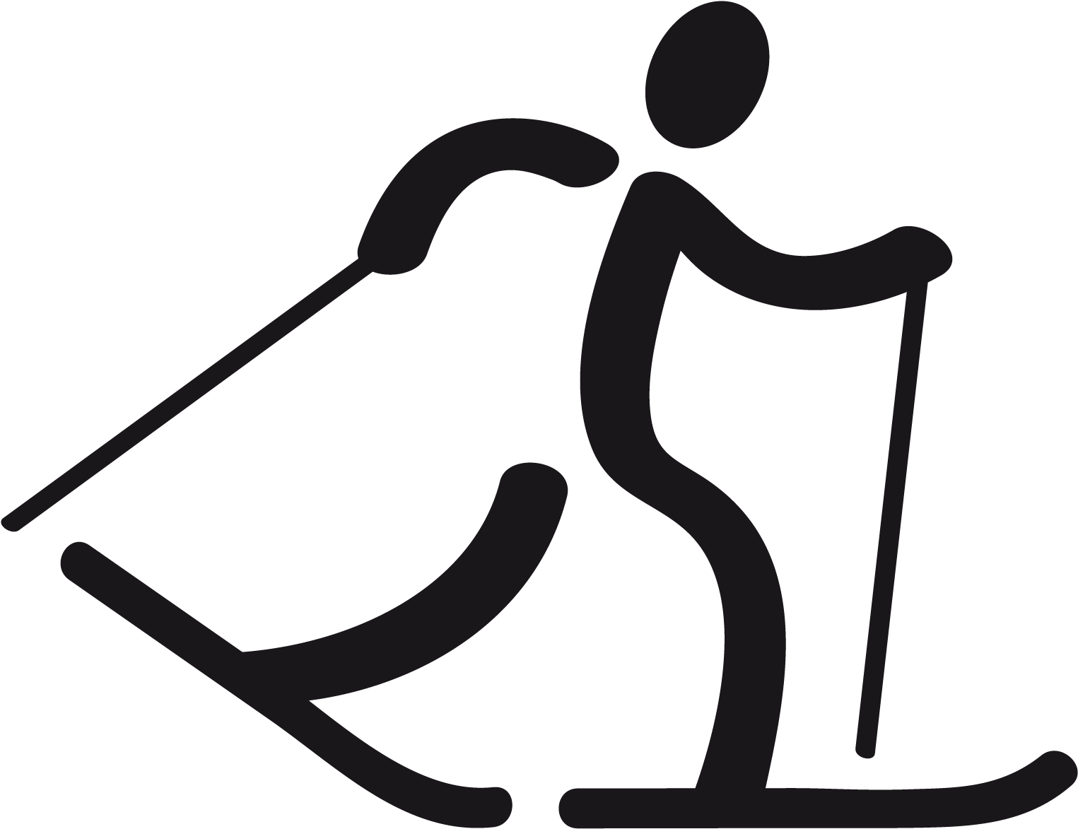 Cross Country Skiing - Nordic Skis Clipart (3300x2550)