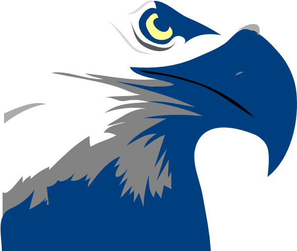 Eagles Logo - Blue Eagles Logo (600x598)
