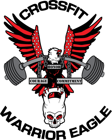 Crossfit Warrior Eagle - Eagle Gym Logo (375x470)
