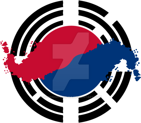 South Korean Flag Design By Ds Designs On Da - Graphic Design (600x600)