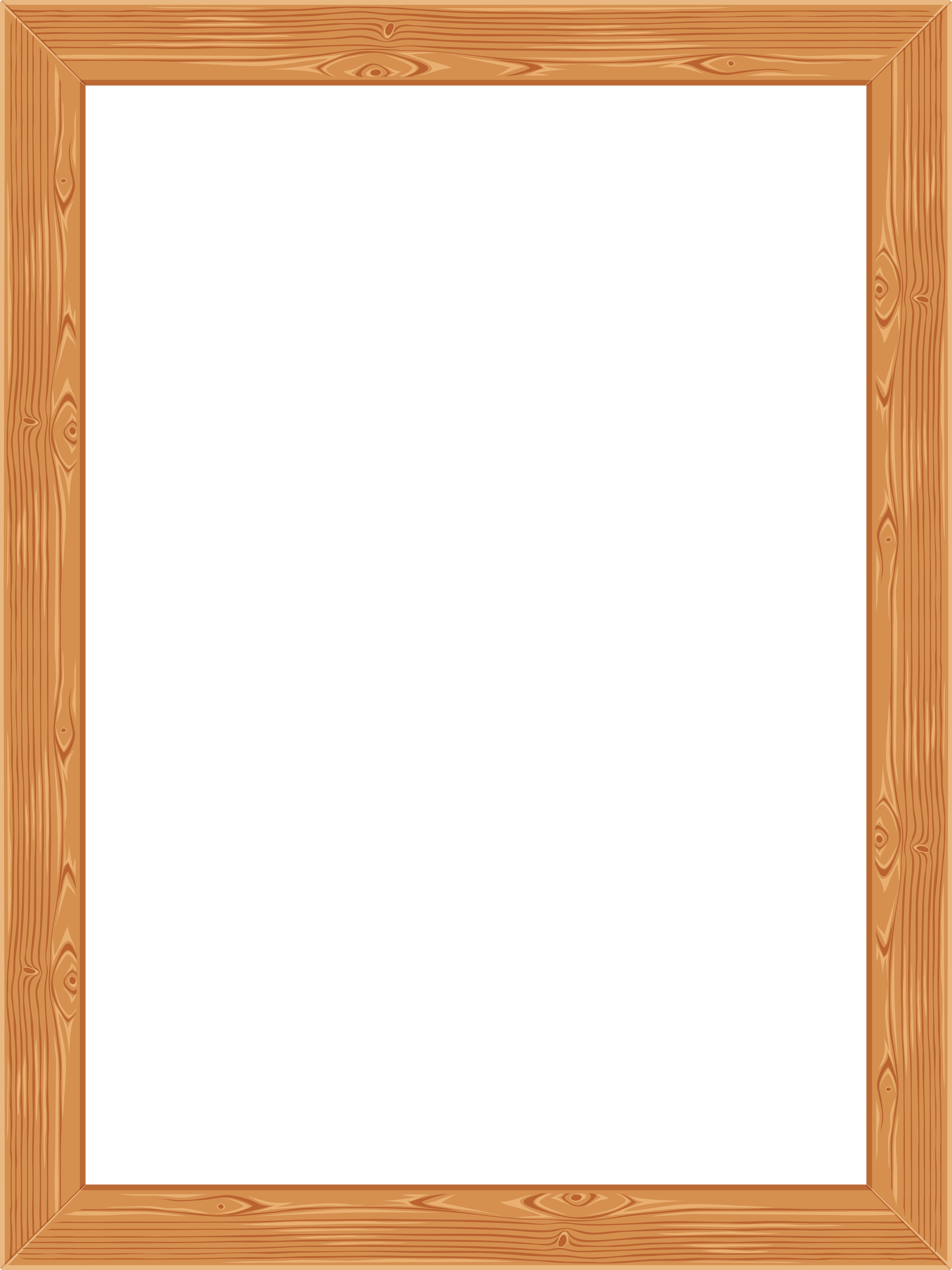 Wooden Frame Royalty Free Vector Image Vectorstock - Ashland (5996x8000)