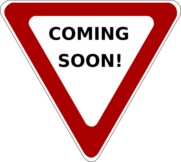 Coming Soon Yield Clip Art At Clker - Yield Sign Clip Art (600x538)
