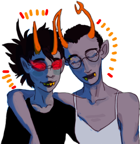 I Just Love Buzzcut Vriska - Illustration (500x559)
