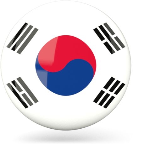 Illustration Of Flag Of South Korea - Emblem Of South Korea (640x480)