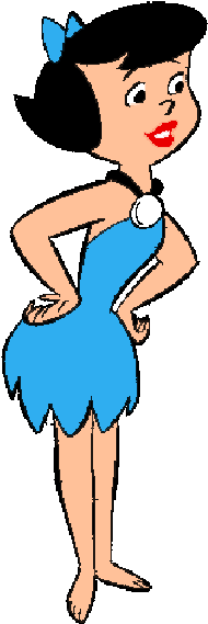 #bettyrubble #theflinstones #hannabarbera #animation - Flintstones Characters No Background (600x600)
