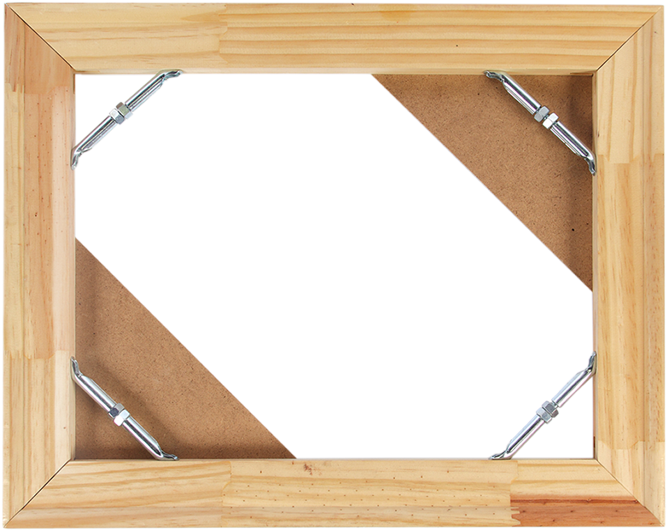 Best Cross Brace Bracket With Wooden Frame For Canvas - Plywood (1000x815)