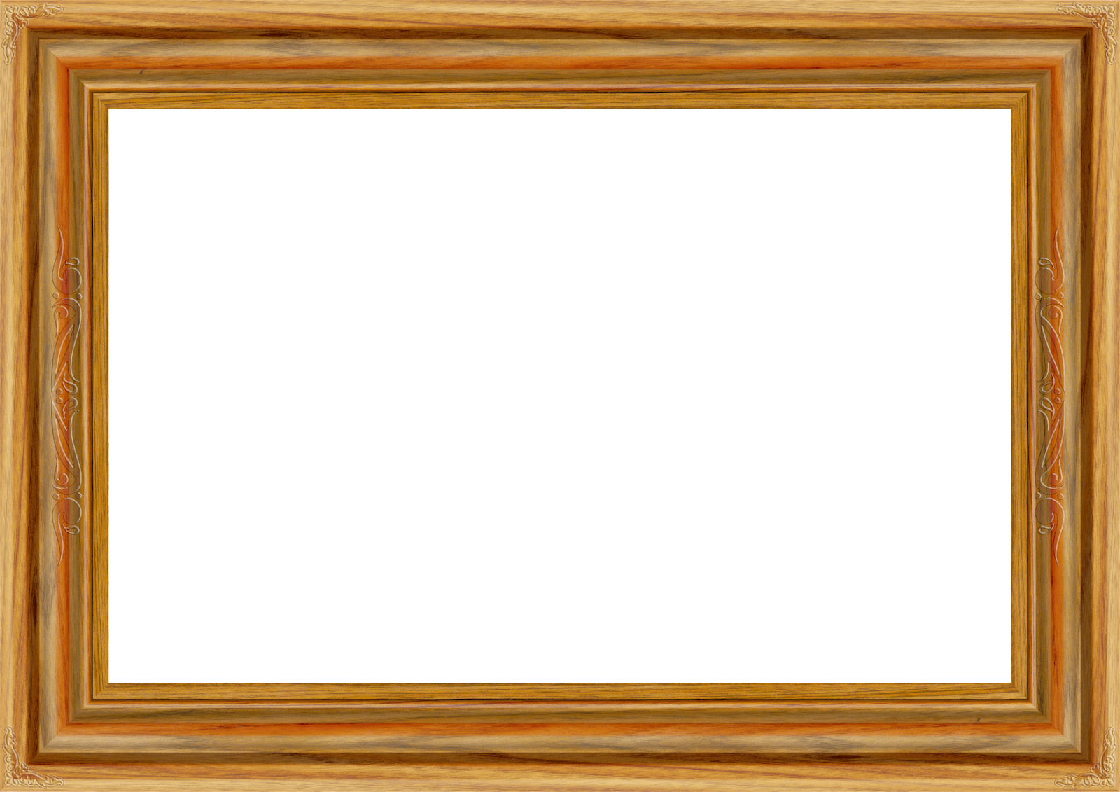 Wood Frame Png Decoration Ideas Sided Tag Cedar Shape - Old West Frame Png (1600x1131)