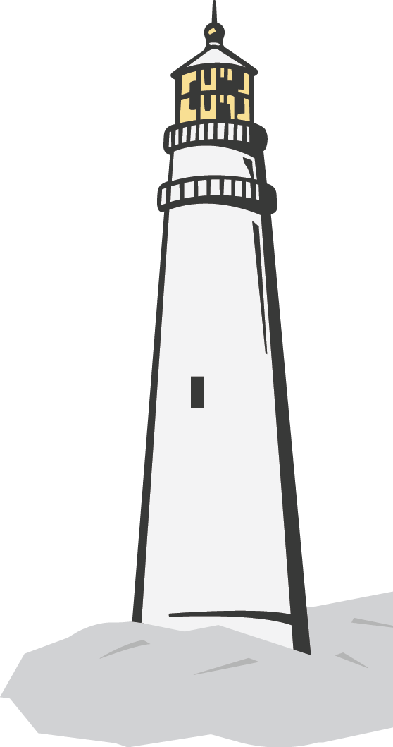 Lighthouse - Lighthouse Art Png (558x1059)