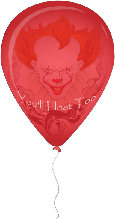 Balloon Red Balloon It The Thing It The Thing Pennywise - It (427x750)