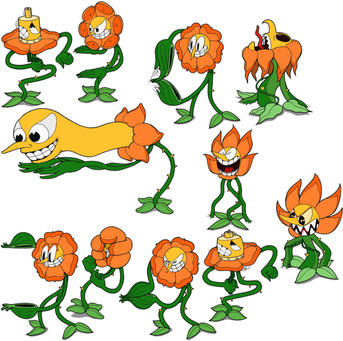 3 Replies 0 Retweets 6 Likes - Lego Cuphead Cagney Carnation (2048x2048)