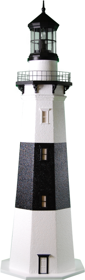 Montauk Lighthouse - Deluxe Stucco - Montauk Lighthouse Figurines (681x1024)
