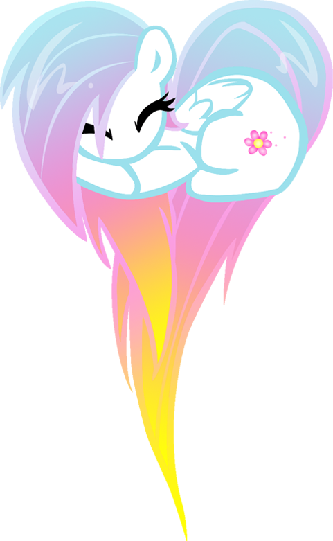 This Is Fading Light She Can Change The Clors Of The - Cute My Little Pony (481x781)