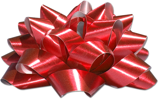 Red Present Bow Free Vector In Adobe Illustrator Ai - Happy Holidays The Gift Card (600x600)