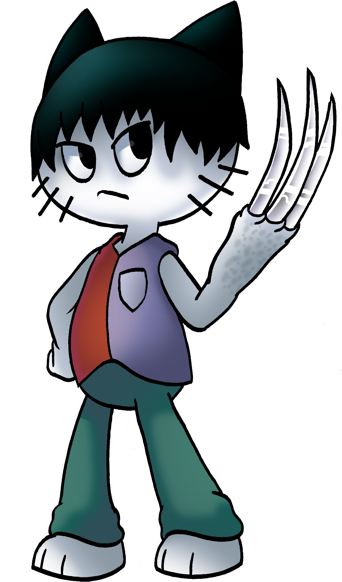 Mitch Watterson By Shadow6914 - Gumball And Carrie Family (1115x1905)