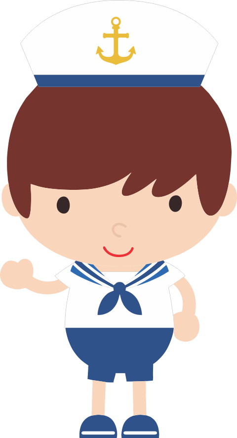 Sailor Boy Clip Art (480x886)