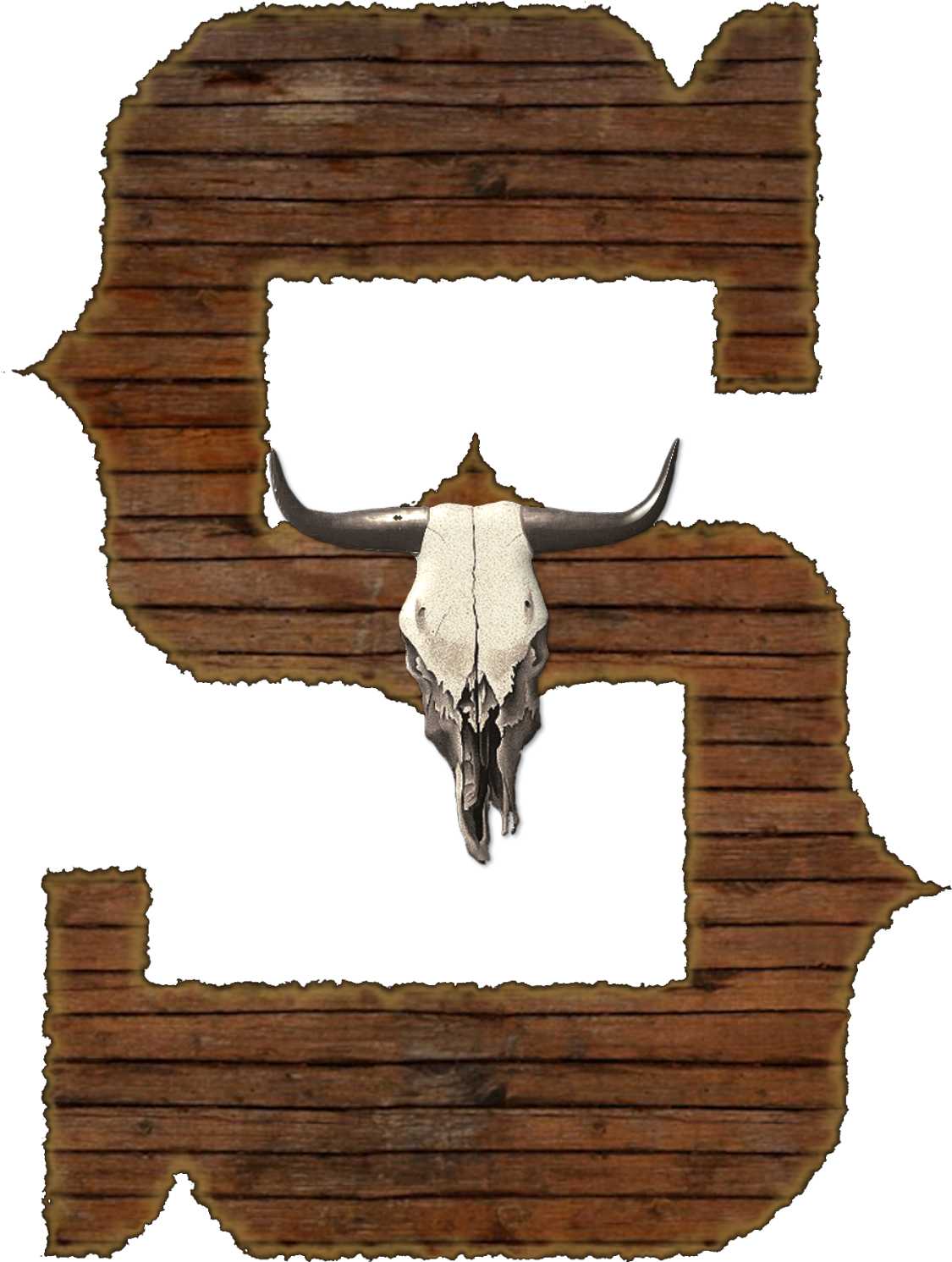 Alfabeto Westerns - Rustic Wood Wall (1524x1524)