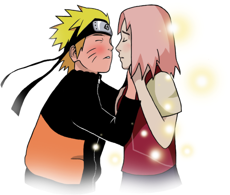 Naruto- This Is A Dream Or Not Narusaku By Karola2712 - Narusaku Plushy Png (800x890)