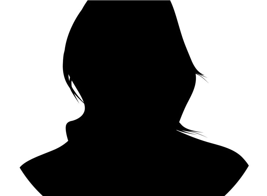 Female Silhouette - Facebook Profile Icon Png (932x675)