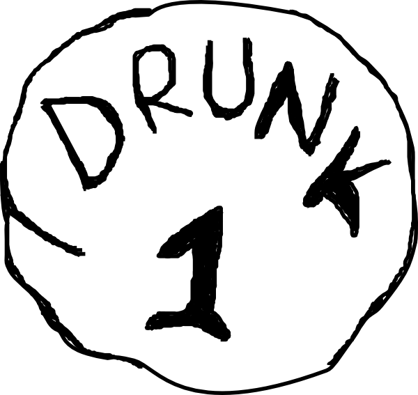 Drunk 1 Clipart (600x567)