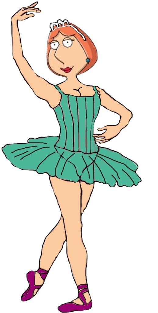 Lois Griffin As A Ballerina By Darthraner83 - Lois Griffin Family Guy (519x1024)