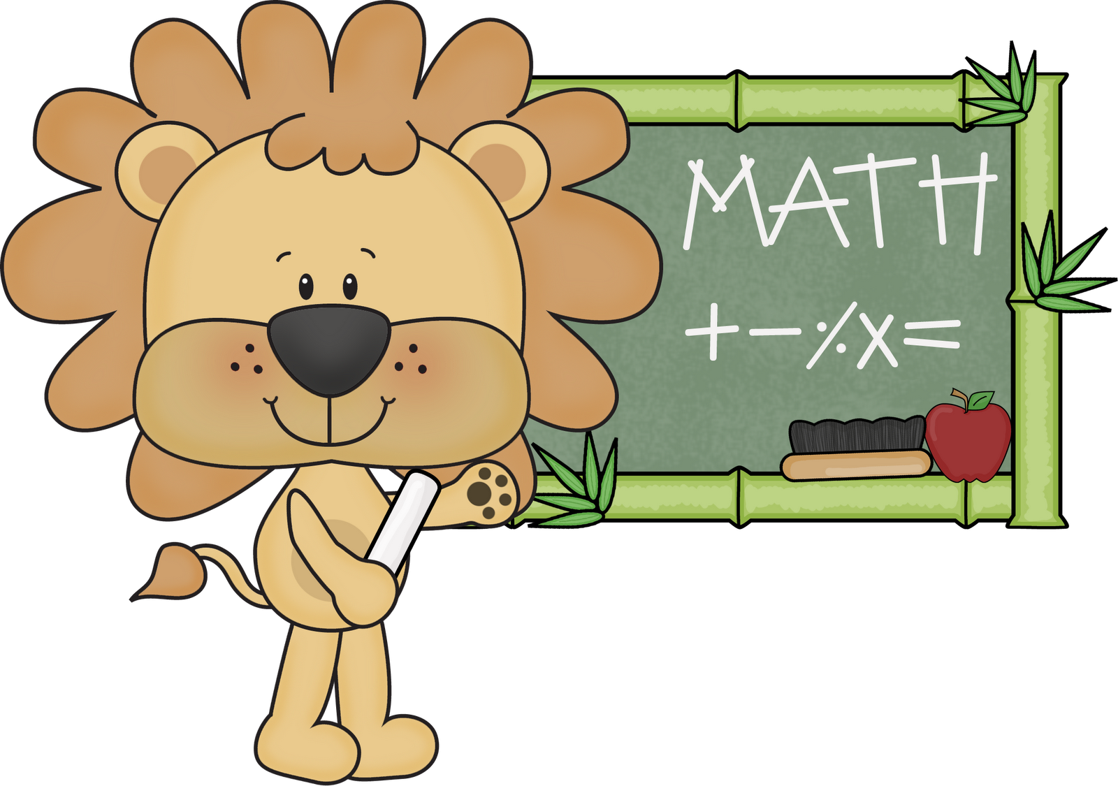 Dj Inkers Math Clipart - Clip Art Math For Kids (1600x1125)