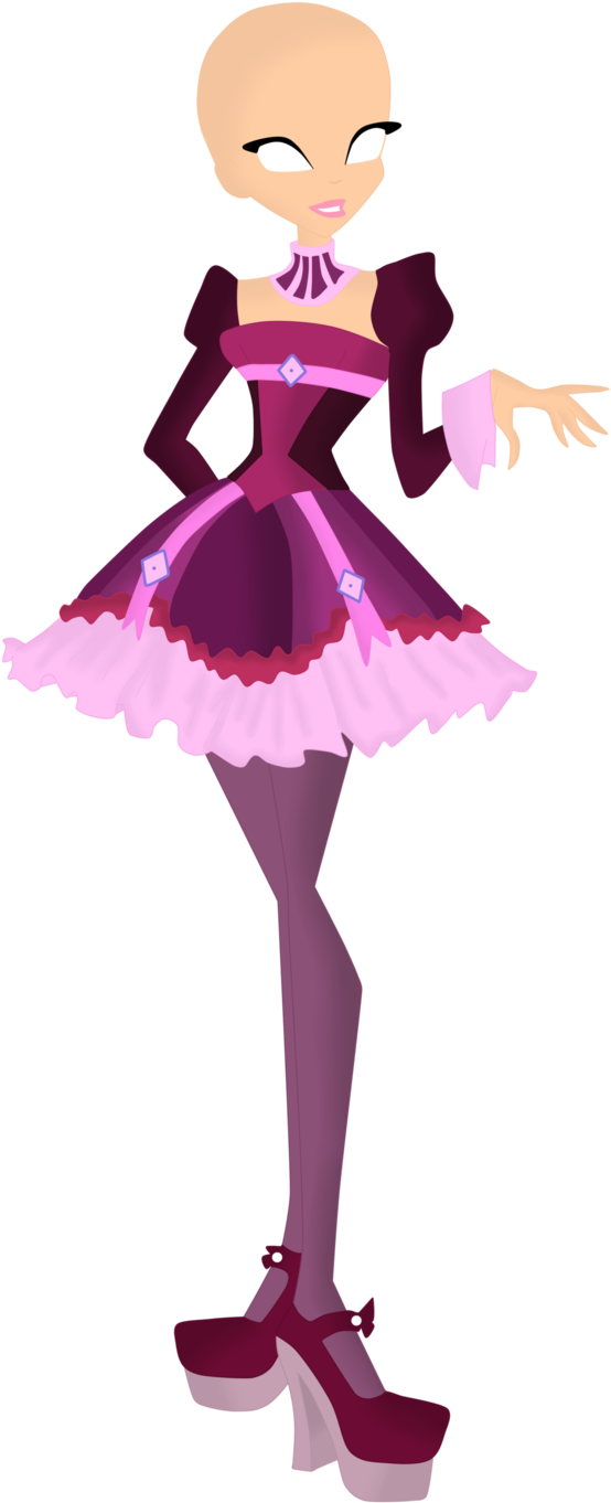 Chimera Dress Base By Winxfandom - Chimera Winx (574x1392)