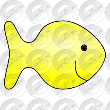 Fish Picture For Classroom Therapy Use Great Fish Clipart - Fish Outline Clip Art (380x380)