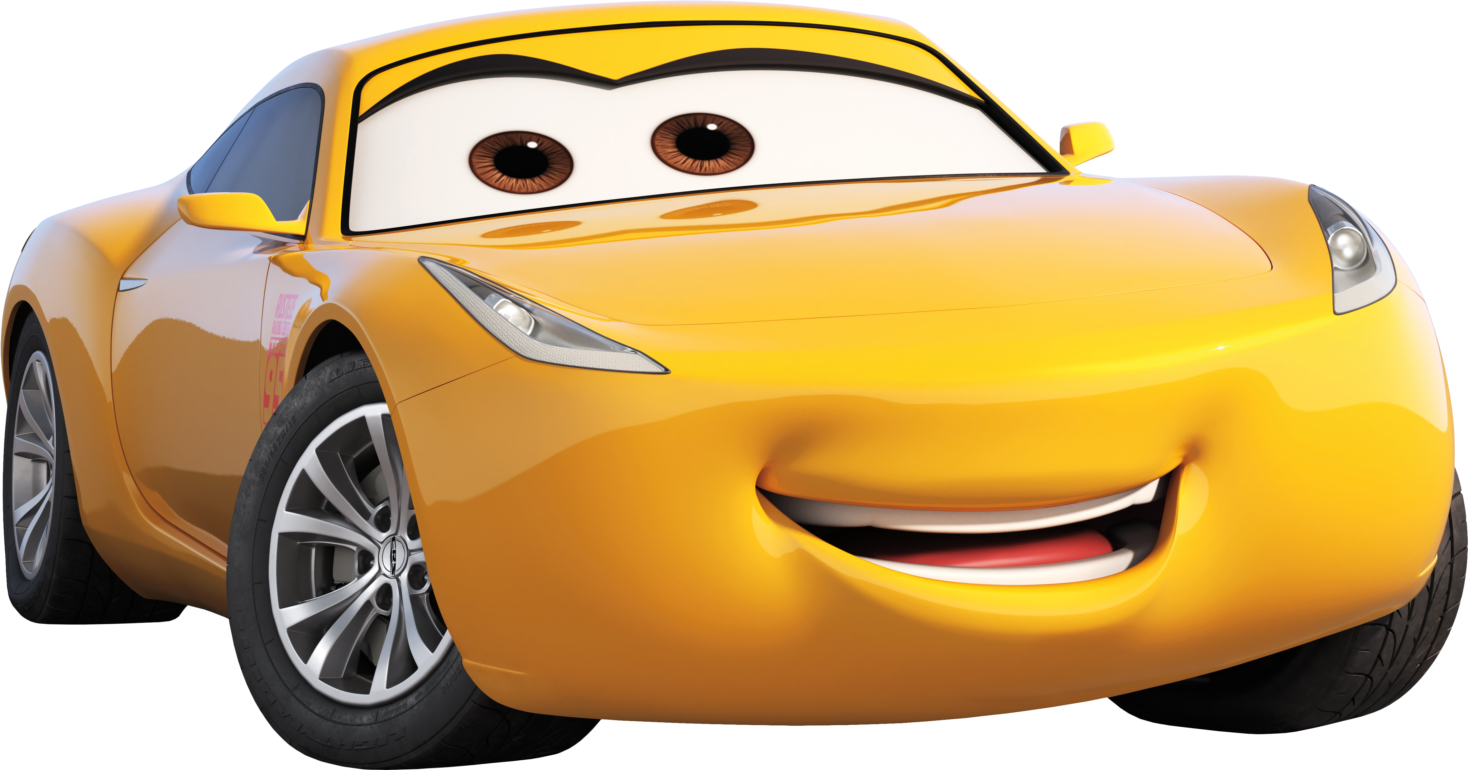 Cruz Ramirez, Emojis, Cartoons, Art Drawings, Life, - Yellow Car From Cars (5420x3164)